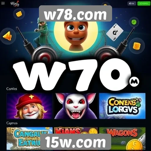 Análise dos jogos mais populares no site w78.com